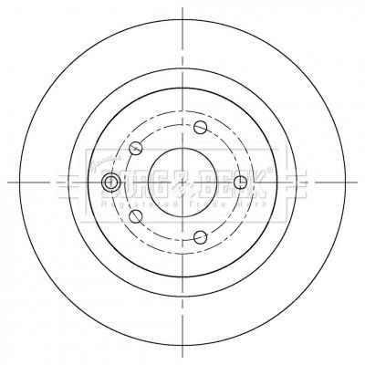 BORG & BECK Piduriketas BBD5405